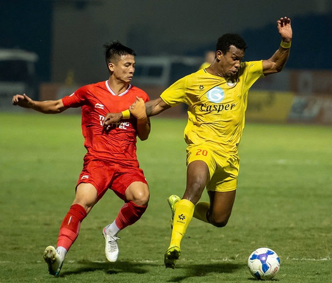 Ribamar của Thanh Hóa đã có 10 bàn thắng - Ảnh: Đức Cường