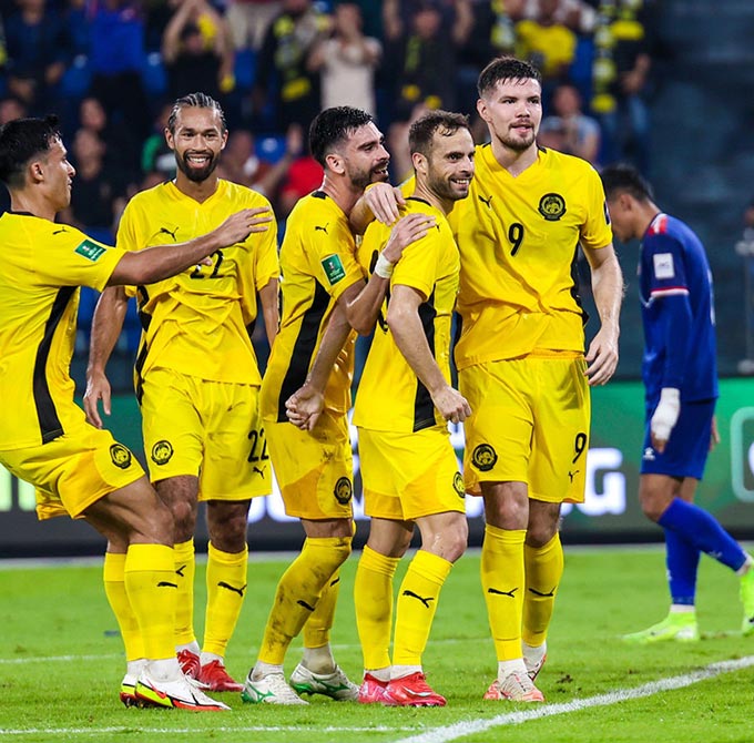 Tiền vệ Hector Hevel sẽ là nhân tố chủ lực của Malaysia trong trận đấu ngày 10/6